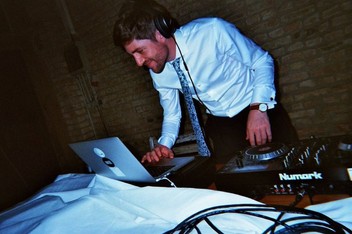 DJing at the wedding